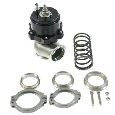 Wastegate zewnętrzny TurboWorks 44mm 1,0 Bar V-Band Black