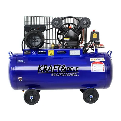 Kompresor olejowy 100L 2 TŁOKI 230V KD4054