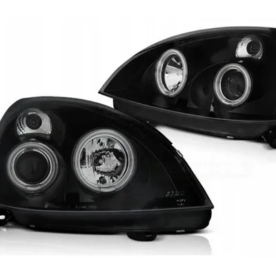 Lampy Nowe Renault Clio Ii 01-05 Ringi Ccfl Black