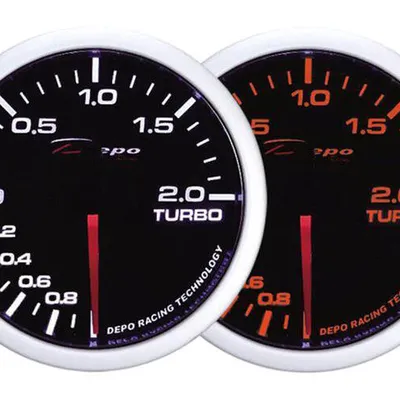 ZEGAR DEPO WA 60mm - Turbo Electric -1 do 2 BAR