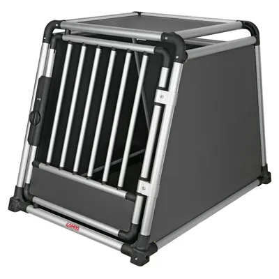 Klatka transportowa PREMIUM dla zwierząt do samochodu 65 x 92 x H 70 cm