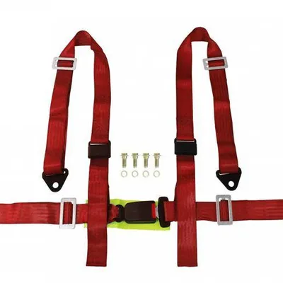 Pasy sportowe 4p 2" Red - E4