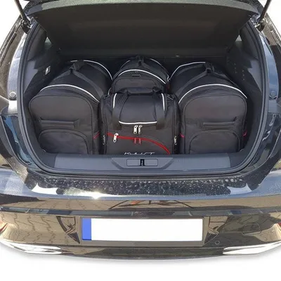 Peugeot 308 hatchback phev 2021+ torby do bagażnika 4 szt