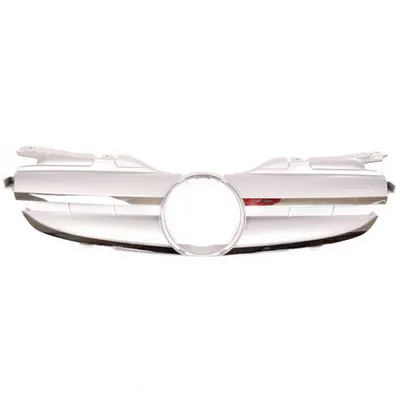 Grill sportowy Gloss Black & Silver MERCEDES SLK R170 przed liftem 1996-2004