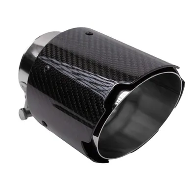 Końcówka Tłumika Typ:12 89mm wejście 70mm Carbon Gloss