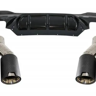 Dyfuzor tylny końcówka wydechu bmw g30 g31 black