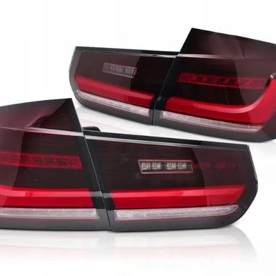 Lampy diodowe red white led do BMW f30 11-18