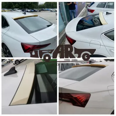 Lotka skrzydło Gloss Black SKODA OCTAVIA IV 2021-obecnie