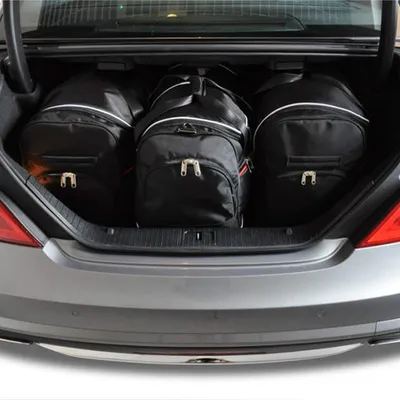 Mercedes-benz cls coupe 2011-2017 torby do bagażnika 4 szt
