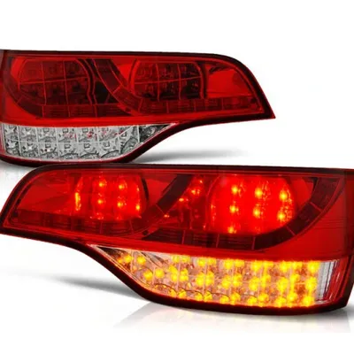 Lampy diodowe audi q7 06-09 red white led blink