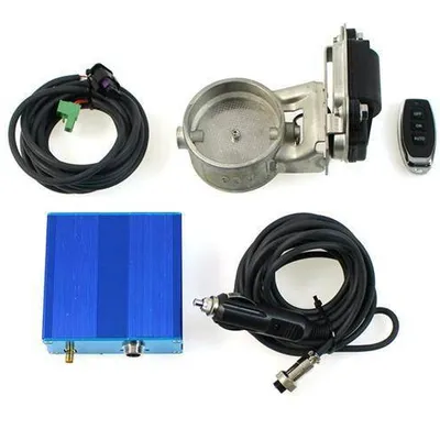 Zestaw przepustnicy wydechu elektryczny PRO 63mm
