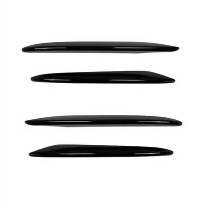 Przedni zderzak sport Grille Molding Gloss Black MERCEDES E-Class W213 C238 S213 A238 przed liftem 2016-2020