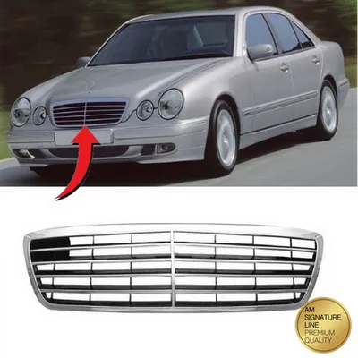 Grill Mercedes-Benz E W210 S210 Chrom