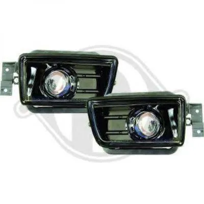 Halogeny bmw e34 2/88-10/95 soczewkowe czarne