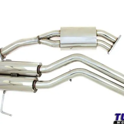 Układ wydechowy CatBack - Nissan 200SX S14 Dual