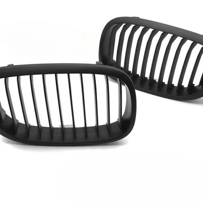 Grill BMW E46 LCI 2001–2005 Matt Black – Sedan / Touring
