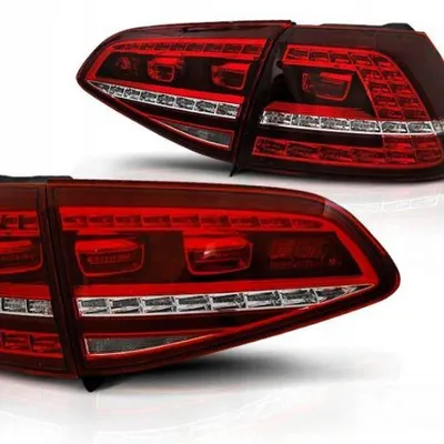 Lampy tylne diodowe VW GOLF 7 VII 13-17 R-W LED GT