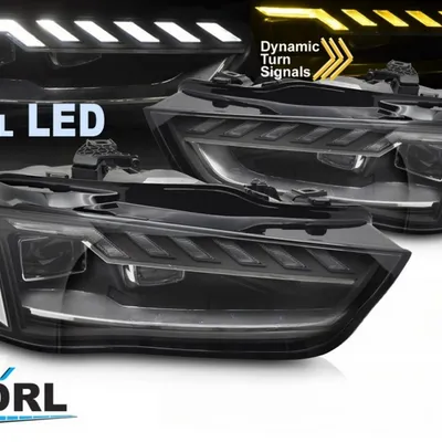 Lampy reflektory przednie full led seq drl audi a4 b8