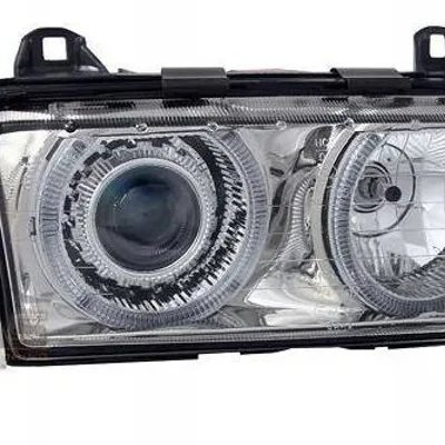 Reflektory przednie BMW E36 CHROM RINGI coupe cabr