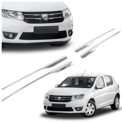 Listwy atrapy przedniej Dacia Sandero PRE-FL 2013-2016