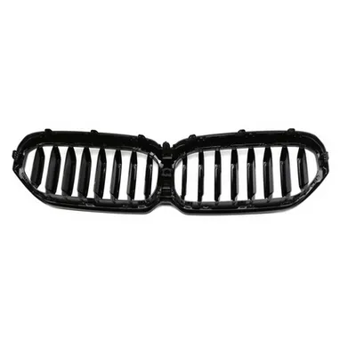 Grill sportowy pojedyncze żeberka Gloss Black  BMW 5 (G30, F90) Sedan (G31) Touring Facelift 2020-obecnie