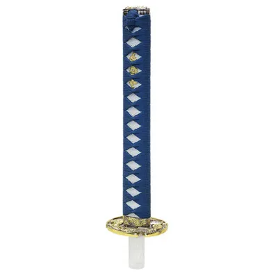 Gałka zmiany biegów Samuraj niebieska 26cm