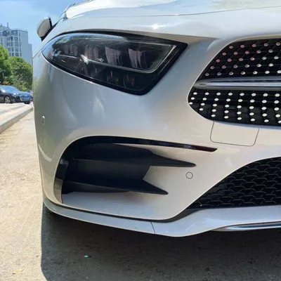 Przedni spoiler aero flaps mercedes c257 cls amg