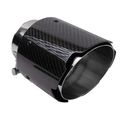 Końcówka Tłumika Typ:12 114mm wejście 76mm Carbon Gloss