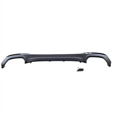 Tylny dyfuzor Matt Black BMW 5 G30 G31 przed liftem 2017-2020