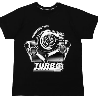 Koszulka T-Shirt TurboWorks Czarna S