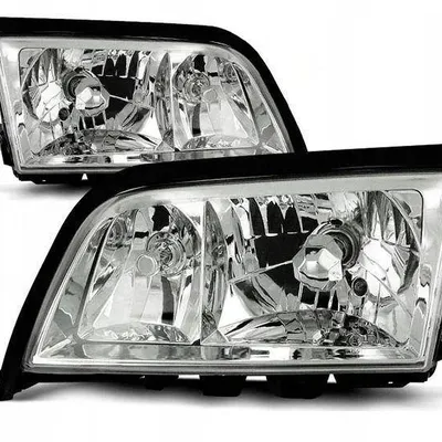 Lampy reflektory Mercedes W202 C-Klasa 93-00 chrom