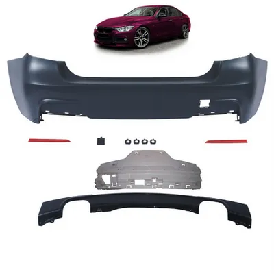 Tylny zderzak sport zestaw z dyfuzorem BMW 3 F30 2011-2018