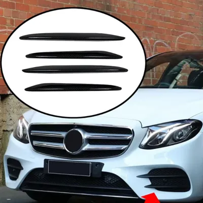 Listwy dekoracyjne przedniego zderzaka Mercedes W213 C238 A238 2016-2020