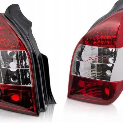 Lampy diodowe red-white led do Citroen c2 03-10