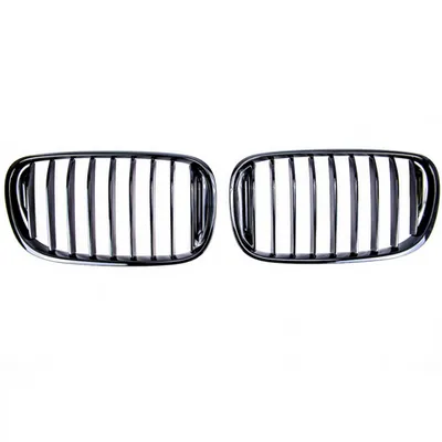 Grill sportowy pojedyncze żeberka Gloss Black BMW 7 G11 G12 przed liftem 2015-2019