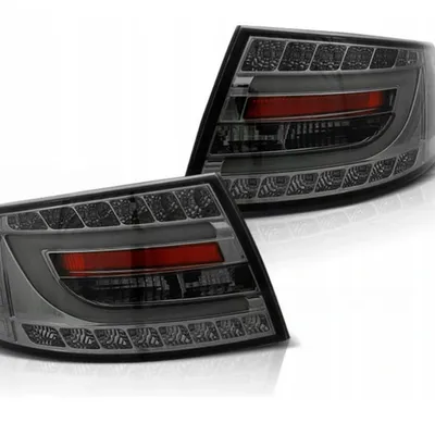 Lampy Diodowe Nowe Audi A6 C6 04-08 Smoke Led 6pin