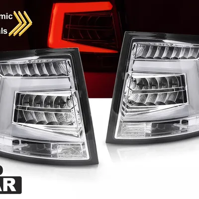 Lampy Tylne SKODA OCTAVIA III FL 2016–2020 KOMBI chrome