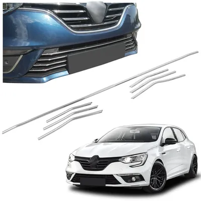 Listwy atrapy zderzaka przedniego Renault Megane 5D 2016-2024