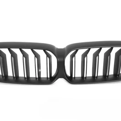 Grill sport matt black double bar bmw g30 / g31 lci