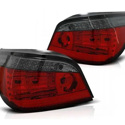 Lampy Diodowe Bmw E60 07.03-07 Red Smoke Led Seq