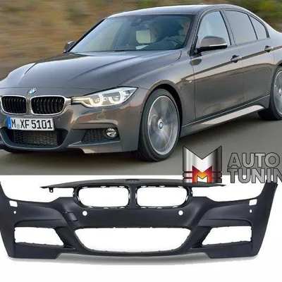 Zderzak bmw f30 lci (mt), 05/2015-, pdc+sra m-technik