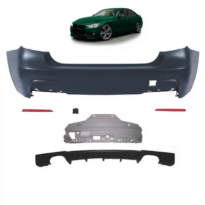 Tylny zderzak sport zestaw z dyfuzorem BMW 3 F30 2011-2018