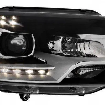 Lampy przednie VW T5 2010-15 Xenon Look DRL DEPO