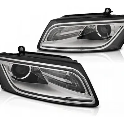 Lampy Przednie True Drl Chrome Do Audi Q5 12-17