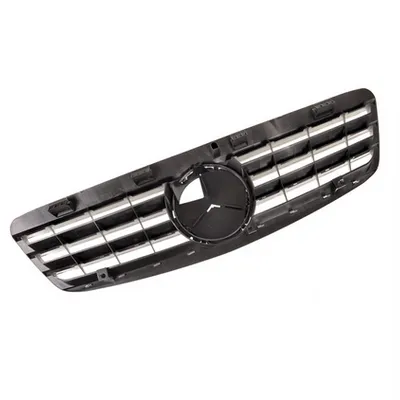 Grill sportowy Chrome & Silver MERCEDES S-Class W220 przed liftem 1998-2002