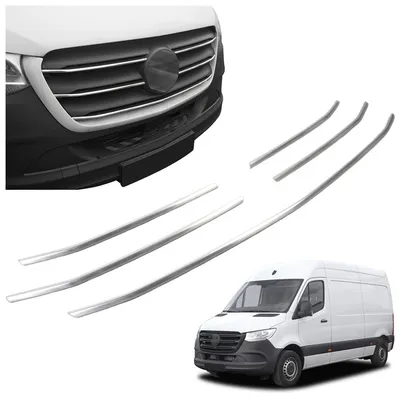 Listwy atrapy przedniej Mercedes-Benz Sprinter 2018-