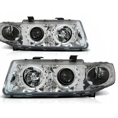 Lampy Nowe Seat Leon / Toledo 99-05 Ringi Chrome