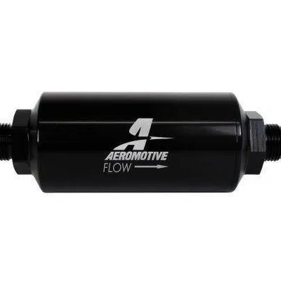 Filtr paliwa Aeromotive 40um AN8 Stal nierdzewna