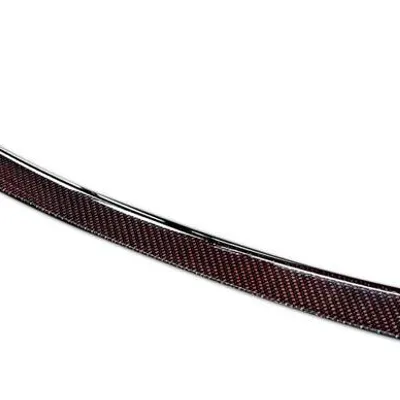 Nakładka na zderzak tylny do Mercedes klasa E W213 Carbon (czarno-czerwony)