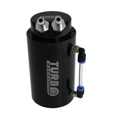 Oil catch tank 0.7L 15mm TurboWorks Black